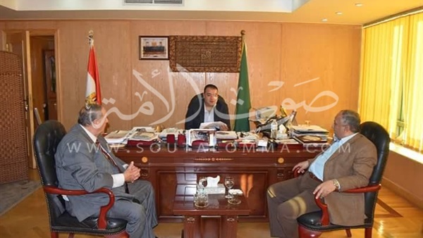 بالصور.. محافظ الفيوم يستقبل مجلس إدارة مصر المقاصة بالصور.. محافظ الفيوم يستقبل مجلس إدارة مصر المقاصة
