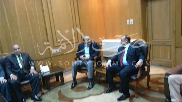 ​بالصور.. محافظ القليوبية يستقبل وزير الزراعة