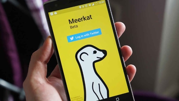 تغييرات ضخمة قادمة لتطبيق «Meerkat» للبث المباشر