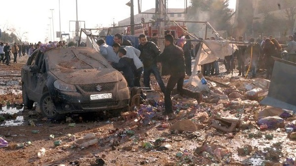 التلفزيون السوري: 14 قتيلا بقذائف هاون في حلب