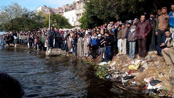 مصرع ربة منزل غرقاً فى النيل بالبحيرة