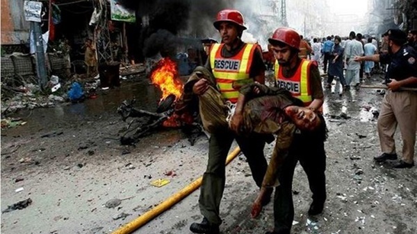 ارتفاع أعداد ضحايا الهجوم على مجمع قضائي بباكستان إلى 47 قتيلا