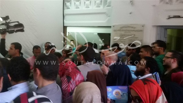 بالصور.. البيطريون يتوافدون على الجمعية العمومية بدار الحكمة بالصور.. البيطريون يتوافدون على الجمعية العمومية بدار الحكمة