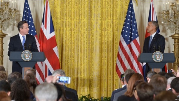 البيت الأبيض ينفي انتقاد أوباما لرئيس الوزراء البريطاني