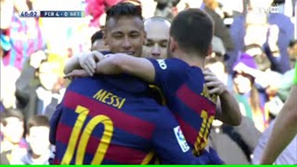 بالفيديو.. برشلونة يسحق خيتافي برباعية في الشوط الأول بالفيديو.. برشلونة يسحق خيتافي برباعية في الشوط الأول
