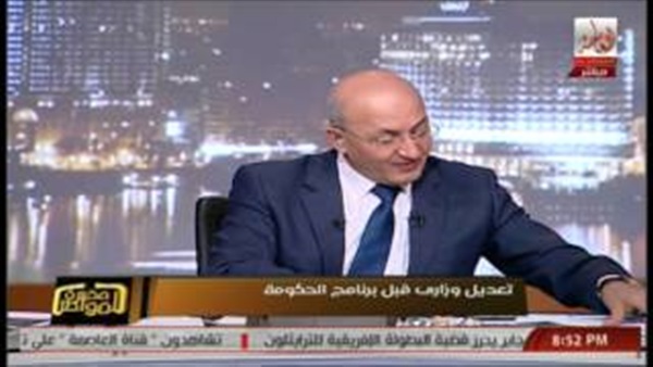 بالفيديو.. «سيد على» يكشف عن ملامح التعديل الوزارى بالفيديو.. «سيد على» يكشف عن ملامح التعديل الوزارى