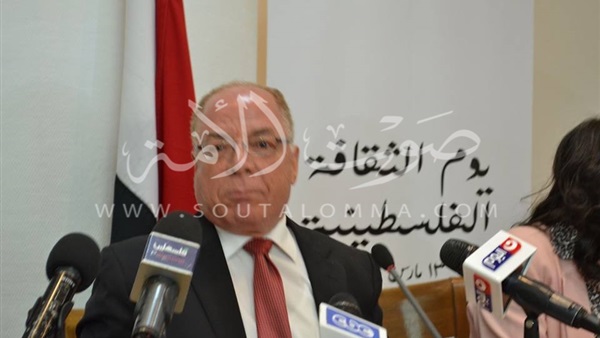 بالصور.. «النمنم»: القضية الفلسطينية هي التي تجمع شمل العرب بالصور.. «النمنم»: القضية الفلسطينية هي التي تجمع شمل العرب