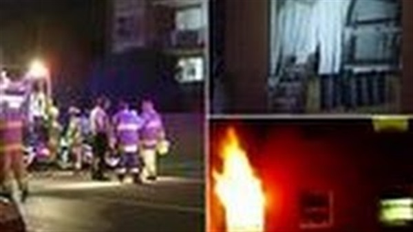 بالفيديو.. أسترالية ترمي طفليها من النافذة لإنقاذهما من حريق بالفيديو.. أسترالية ترمي طفليها من النافذة لإنقاذهما من حريق