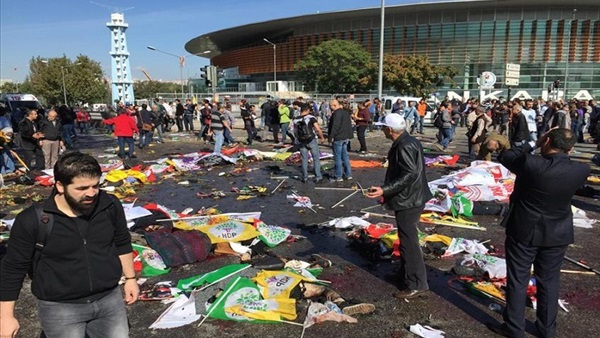 القبض على 11 شخصًا على خلفية هجوم أنقرة الإرهابي