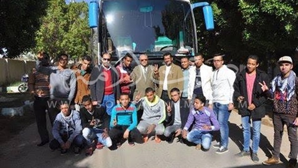 بالصور.. إنطلاق الرحلة المجانية السادسة لشباب كليات الوادي الجديد بالصور.. إنطلاق الرحلة المجانية السادسة لشباب كليات الوادي الجديد