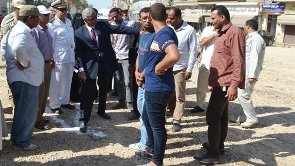 بالصور..محافظ السويس يتابع أعمال توسيع شارع الجيش بالصور..محافظ السويس يتابع أعمال توسيع شارع الجيش