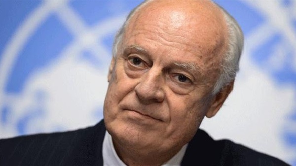 دى ميستورا:على وفد الحكومة السورية تقديم مقترحات حول الإنتقال السياسى دى ميستورا:على وفد الحكومة السورية تقديم مقترحات حول الإنتقال السياسى