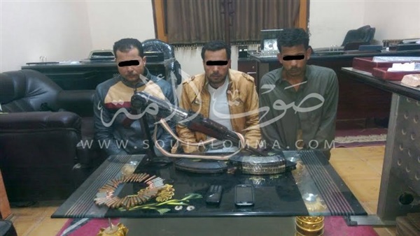 بالصور.. تفاصيل القبض علي تشكيل مسلج هاجم بنزينة بالبحيرة