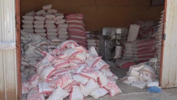 تموين المنوفية: ضبط 5 أطنان أعلاف  مجهولة المصدر 