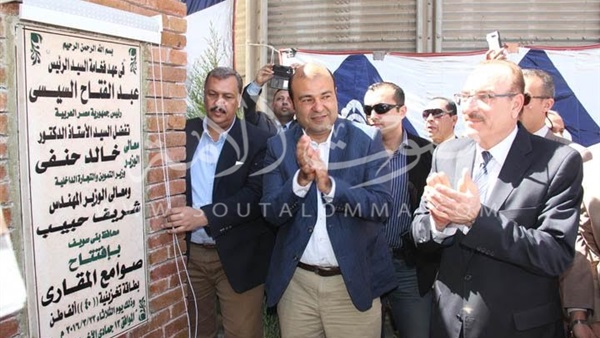 وزير التموين ومحافظ بني سويف يفتتحان صوامع «مقارى» وزير التموين ومحافظ بني سويف يفتتحان صوامع «مقارى»