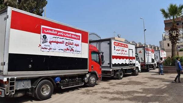وصول الدفعة الثامنة لسيارات اللحوم المدعمة للفيوم وصول الدفعة الثامنة لسيارات اللحوم المدعمة للفيوم