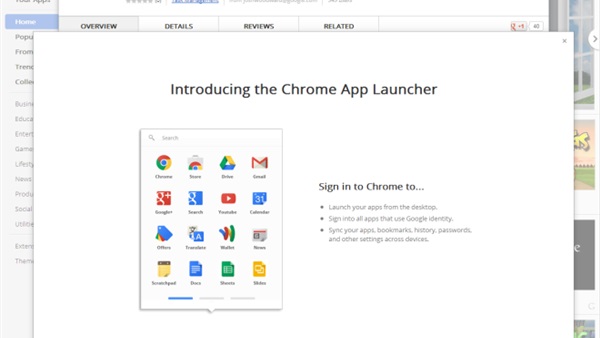 جوجل تلغى دعم «Chrome apps launcher» جوجل تلغى دعم «Chrome apps launcher»