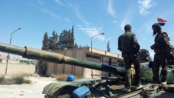 الجيش السوري يسيطر على «الجزء الغربي» من «تدمر» الأثرية
