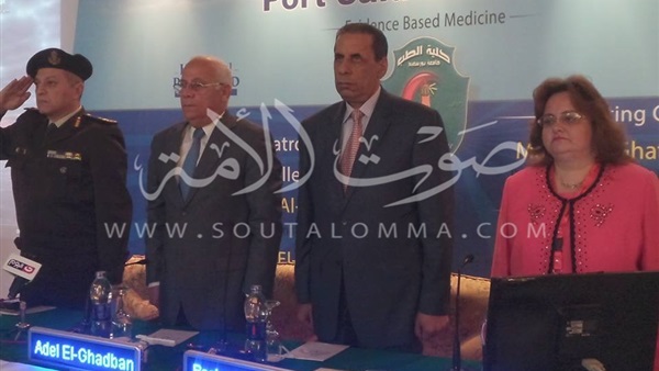 بالصور.. محافظ بورسعيد يشهد إفتتاح الموتمر العلمي لكلية الطب
