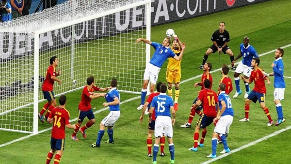 إيطاليا وإسبانيا تتعادلان وديا بهدف