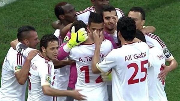 الزمالك يصل ملعب بتروسبورت الزمالك يصل ملعب بتروسبورت
