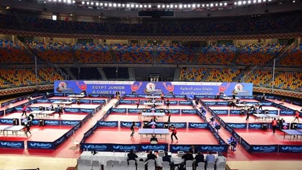 اليوم.. ختام بطولة مصر الدولية لتنس الطاولة