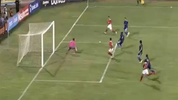 كهربا يسجل الهدف الثاني للزمالك  