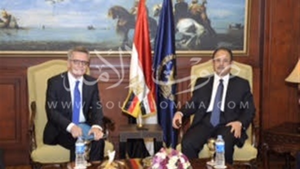 بالصور.. «عبد الغفار» يستقبل نظيره الألمانى لاستعراض التعاون بين البلادين بالصور.. «عبد الغفار» يستقبل نظيره الألمانى لاستعراض التعاون بين البلادين