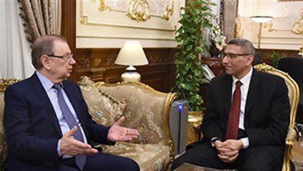 أمين النواب يستقبل سفير روسيا الاتحادية بالقاهرة