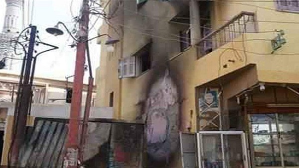 مصرع طفلين فى حريق شقة بالخصوص