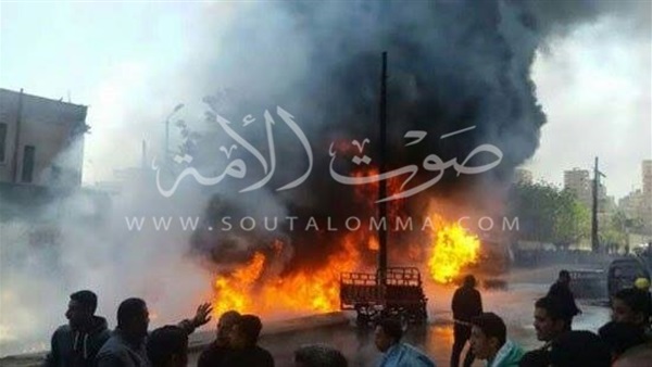 ننشر أسماء المصابين فى حريق سيارة نقل الوقود بالإسكندرية