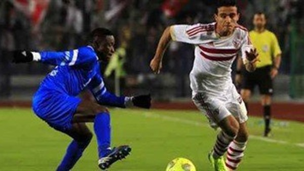 مصطفي فتحي يؤدى تدريبات تأهيلية علي هامش مران الزمالك 