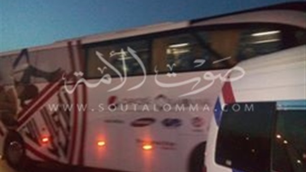 بالصور.. وصول «حافلة» الزمالك ملعب بتروسبورت بالصور.. وصول «حافلة» الزمالك ملعب بتروسبورت