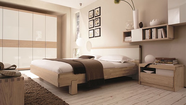 تجهيزات غرف النوم المريحة..ألوان هادئة وإضاءة دافئة