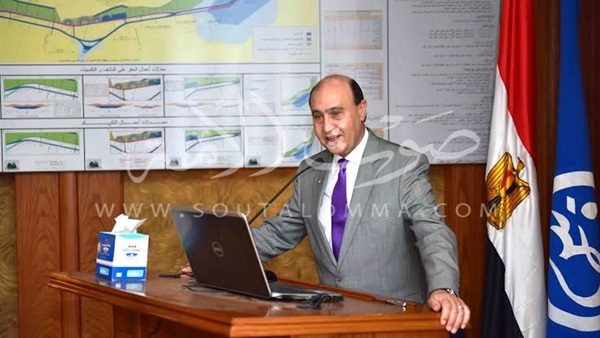 بالصور.. مميش يستعرض تنمية قناة السويس مع وفد جامعة مصر الدولية بالصور.. مميش يستعرض تنمية قناة السويس مع وفد جامعة مصر الدولية