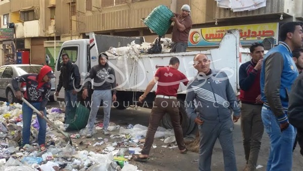 بالصور.. حملة نظافة بمنطقة أبراج النور ببورسعيد بالصور.. حملة نظافة بمنطقة أبراج النور ببورسعيد