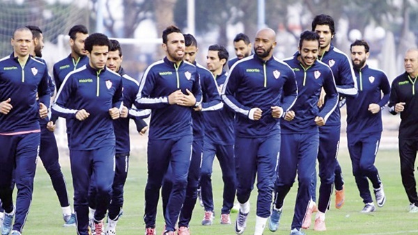الزمالك يواصل تدريباته دون راحة الزمالك يواصل تدريباته دون راحة