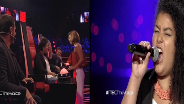 سارة المغربية تلهب حماس مسرح «ذا فويس».. وتأخذ كرسى شيرين   