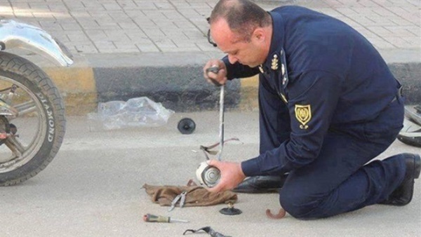 العثور على قنبلة في المطرية العثور على قنبلة في المطرية