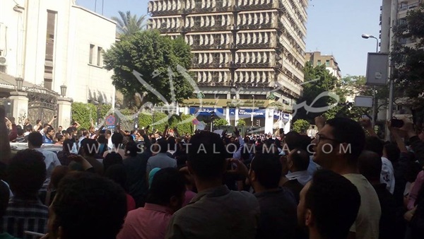 بالصور.. قوات الأمن تستعد لفض مظاهرة «الصحفيين» بالصور.. قوات الأمن تستعد لفض مظاهرة «الصحفيين»
