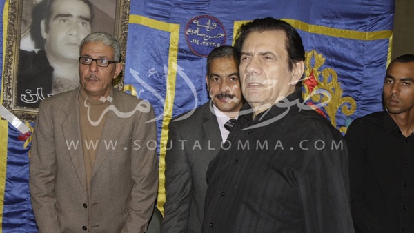 أبو النجا وإيهاب فهمي بعزاء «سيد زيان» أبو النجا وإيهاب فهمي بعزاء «سيد زيان»