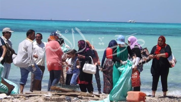 بالصور.. حملات نظافة موسعة لجزر البحر الأحمر بالصور.. حملات نظافة موسعة لجزر البحر الأحمر