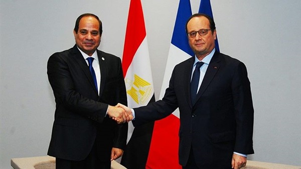 السيسي وأولاند يشهدان غدا توقيع عدد من الاتفاقيات السيسي وأولاند يشهدان غدا توقيع عدد من الاتفاقيات