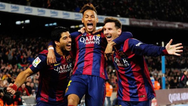«برشلونة» يدفع بميسي وسواريز ونيمار أمام فالنسيا «برشلونة» يدفع بميسي وسواريز ونيمار أمام فالنسيا