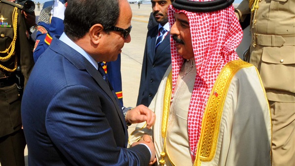 اليوم.. السيسي يستقبل ملك البحرين