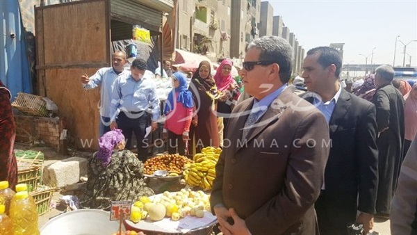 بالفيديو والصور.. مدير أمن بني سويف يقود حملة تموينية على الأسواق