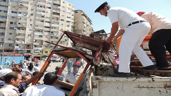 تنفيذ 710 إزالة إدارية وتحرير 562 محضر إشغالات طريق وبيئة تنفيذ 710 إزالة إدارية وتحرير 562 محضر إشغالات طريق وبيئة