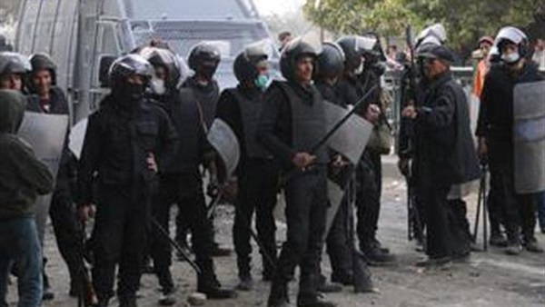 أمن بالبحيرة يفض مسيرة لأنصار الإرهابية داعية لمظاهرات 25 أبريل