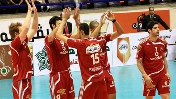 الأهلي يعبر نفق سموحة بدوري الطائرة الأهلي يعبر نفق سموحة بدوري الطائرة