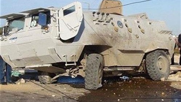 استشهاد مجند وإصابة 4 في انقلاب مدرعة شرطة بالعريش استشهاد مجند وإصابة 4 في انقلاب مدرعة شرطة بالعريش
